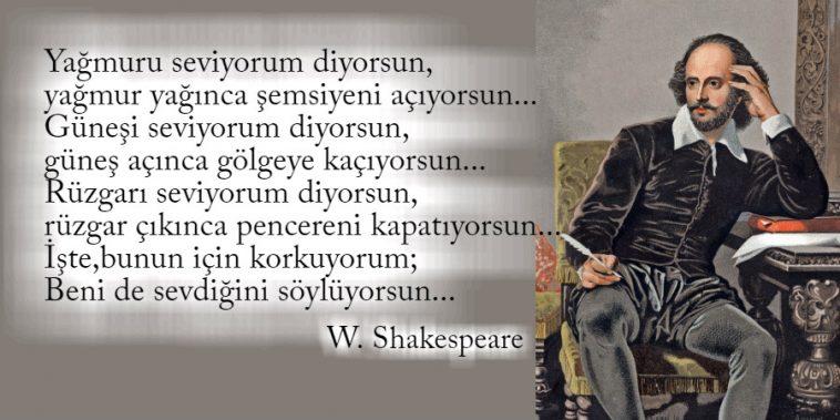 William Shakespeare Sozleri Guzel Sozler